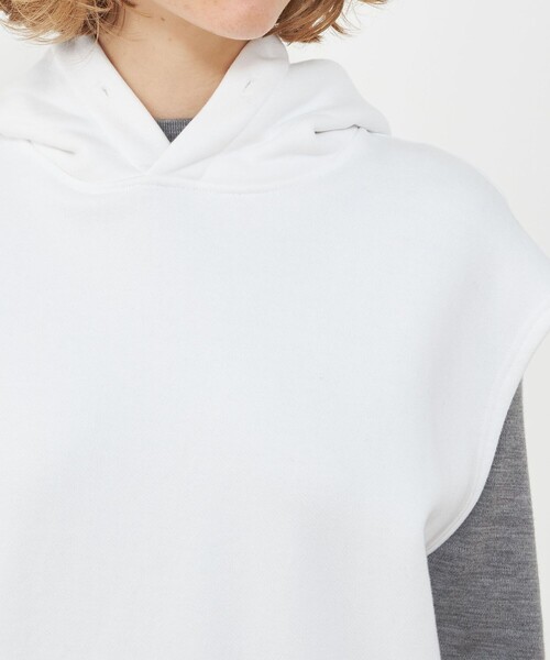 ドウイスエット フーデットベスト（スウェット）｜GALERIE VIE（ギャルリー ヴィー）