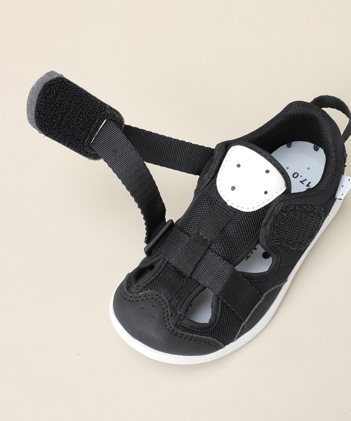 IENA ENFANT(イエナアンファン)の「《追加》IFME/イフミー 別注Bon Chic サンダルKIDS(15cm-19cm)(サンダル・レディース・ブラック/キャメル/グレー・18/17/15 /19/16)」の12枚目の写真