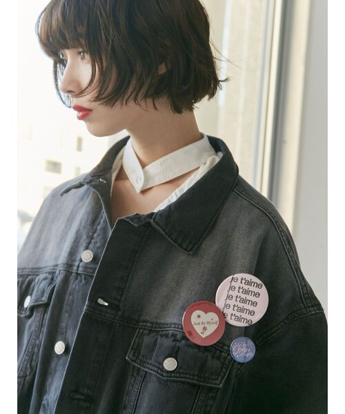 jouetie(ジュエティ)の「4セット缶バッジ(バッジ・レディース・ピンク/ブルー・FREE)」の14枚目の写真