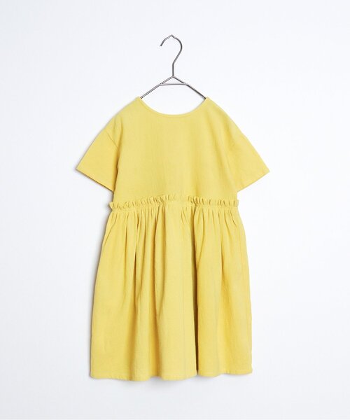 p.premier(ピードットプルミエ)の「イロチ買いしたい前後2WAYシンプルワンピース(ワンピース・キッズ・ブラック/アイボリー/サックスブルー/ピンク/レッド/イエロー・80/90/100/110/120/130/140)」の5枚目の写真