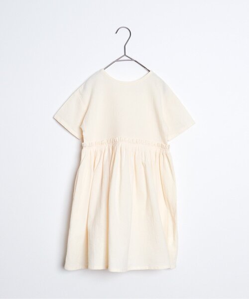 p.premier(ピードットプルミエ)の「イロチ買いしたい前後2WAYシンプルワンピース(ワンピース・キッズ・ブラック/アイボリー/サックスブルー/ピンク/レッド/イエロー・80/90/100/110/120/130/140)」の2枚目の写真