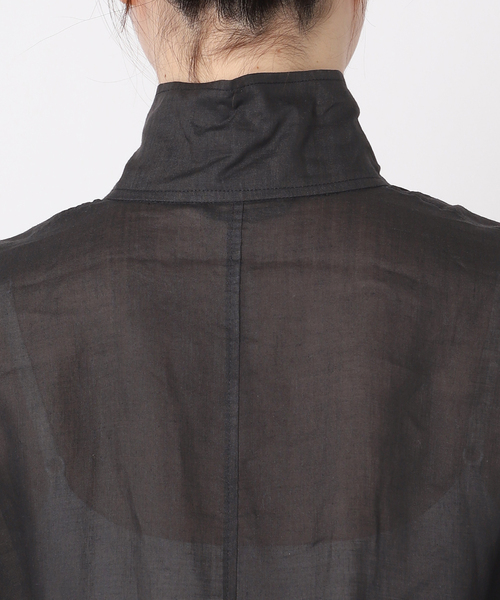 【STUMBLY 】SHEER MILITARY JACKET：ミリタリージャケット
