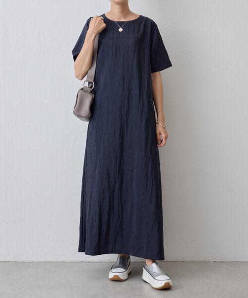美品 BEARDSLEY ナイロンフリルハオリ BEARDSLEY(ビアズリー)の「ワッシャーナイロンワンピース