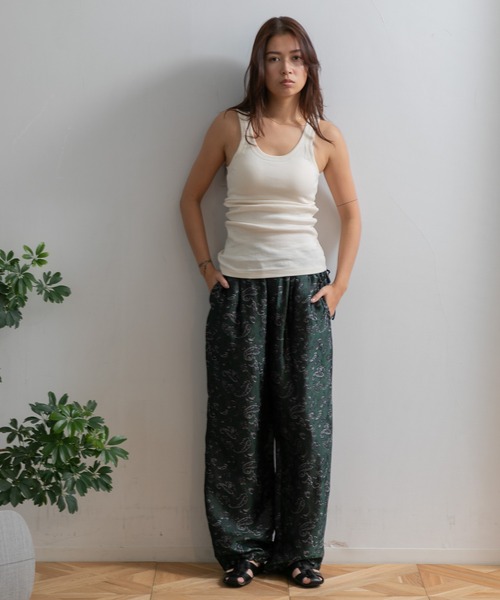 AMERICAN RAG CIE（アメリカンラグシー）の「Robert P’miller Prib Cup US tank（タンクトップ・レディース・ブルー/チャコールグレー/アイボリー/イエロー/ネイビー・FREE）」の9枚目の写真