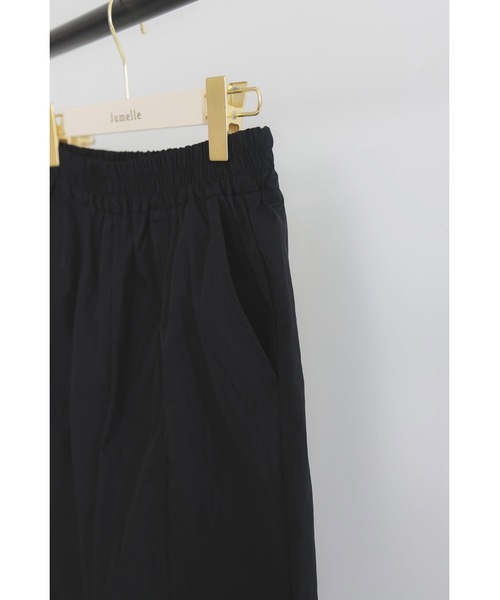 JUMELLE（ジュメロ）の「side ribbon pants【低身長~高身長】（カーゴパンツ・レディース・ブラック/アイボリー・MEDIUM）」の15枚目の写真
