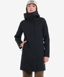 AIGLE | 2層メンブレン仕様 透湿防水 防風 ロングフーデッドジャケット / マウンテンパーカー ミドル丈(マウンテンパーカー)