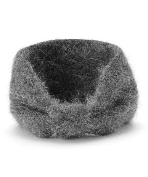 BEAMS BOY（ビームスボーイ）の「BEAMS BOY / アンゴラ混 ヘアバンド（ヘアバンド・レディース・グレー/ベージュ/ネイビー・ONE SIZE）」の12枚目の写真