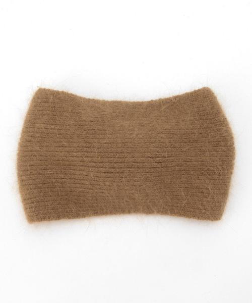 BEAMS BOY（ビームスボーイ）の「BEAMS BOY / アンゴラ混 ヘアバンド（ヘアバンド・レディース・グレー/ベージュ/ネイビー・ONE SIZE）」の13枚目の写真