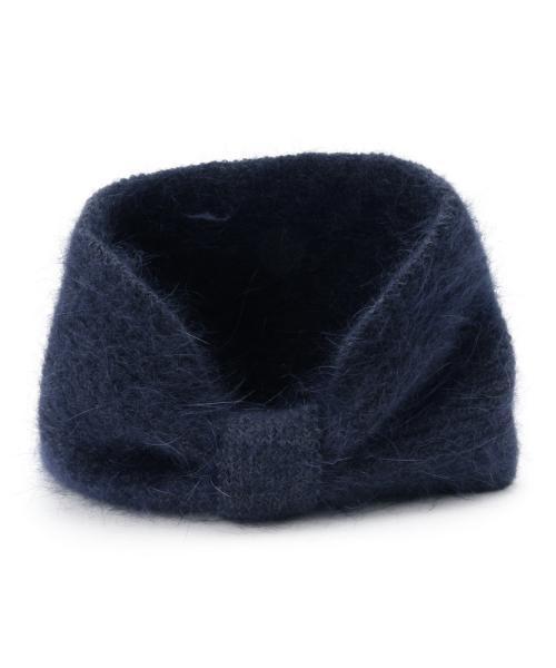 BEAMS BOY（ビームスボーイ）の「BEAMS BOY / アンゴラ混 ヘアバンド（ヘアバンド・レディース・グレー/ベージュ/ネイビー・ONE SIZE）」の9枚目の写真