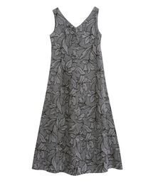 LAGUNAMOON | フラワージャガードVネックワンピース(ワンピース)