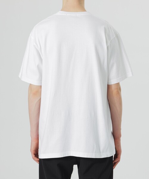 LOVELESS（ラブレス）の「LVLSエンボスパッチTシャツ（Tシャツ/カットソー・メンズ・オフホワイト/ブラック・S/M/L）」の8枚目の写真