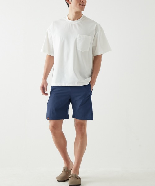 BODY WILD（ボディーワイルド）の「BODY WILD/ボディワイルド  サウナショートパンツ 2WAYナイロン BEAMSコラボ（その他パンツ・メンズ・ネイビー/ベージュ/ブラック・SMALL/MEDIUM/LARGE）」の3枚目の写真