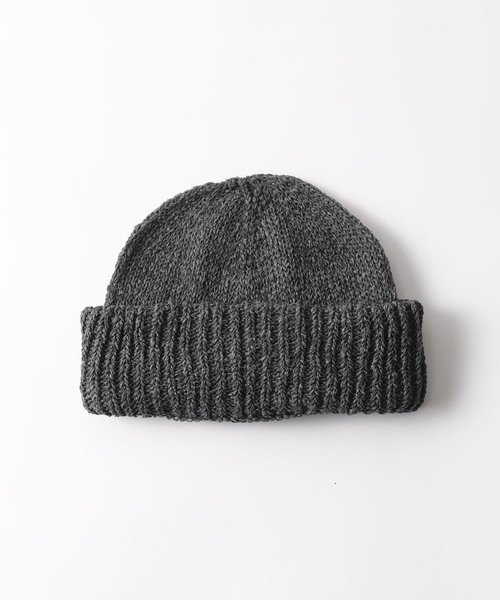 RACAL（ラカル）の「【RACAL / ラカル】 Jananese Paper Roll Kint Watch（ニットキャップ/ビーニー・メンズ・ベージュ/ネイビー/ブラウン/チャコールグレー/ブラック/アイボリー・FREE）」の3枚目の写真