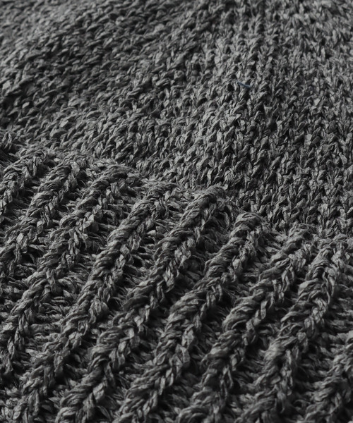 RACAL（ラカル）の「【RACAL / ラカル】 Jananese Paper Roll Kint Watch（ニットキャップ/ビーニー・メンズ・ベージュ/ネイビー/ブラウン/チャコールグレー/ブラック/アイボリー・FREE）」の12枚目の写真