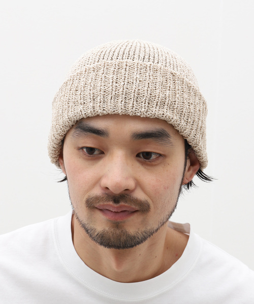 RACAL（ラカル）の「【RACAL / ラカル】 Jananese Paper Roll Kint Watch（ニットキャップ/ビーニー・メンズ・ベージュ/ネイビー/ブラウン/チャコールグレー/ブラック/アイボリー・FREE）」の17枚目の写真