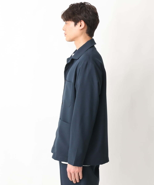 a.v.v（アーヴェヴェ）の「【シワになりにくい】リライトカバーオール（セットアップ可）（カバーオール・メンズ・ベージュ/ネイビー・46/48）」の20枚目の写真