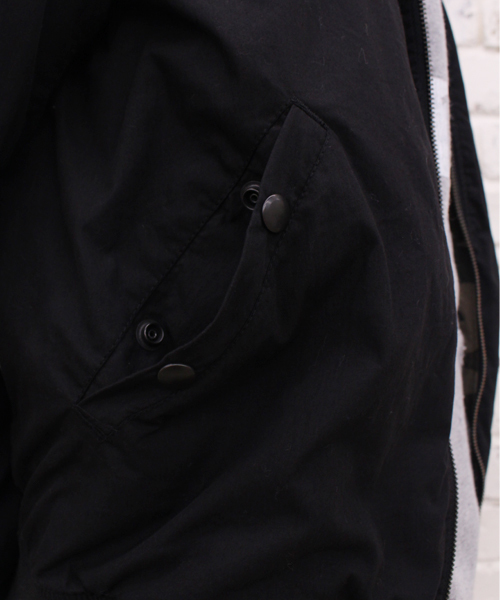 CIAOPANIC(チャオパニック)の「【Ciaopanic】C/NウェザーリバーシブルMA-1(ブルゾン・メンズ・ブラック/オリーブ/ブルー/ネイビー・LARGE/MEDIUM)」の13枚目の写真