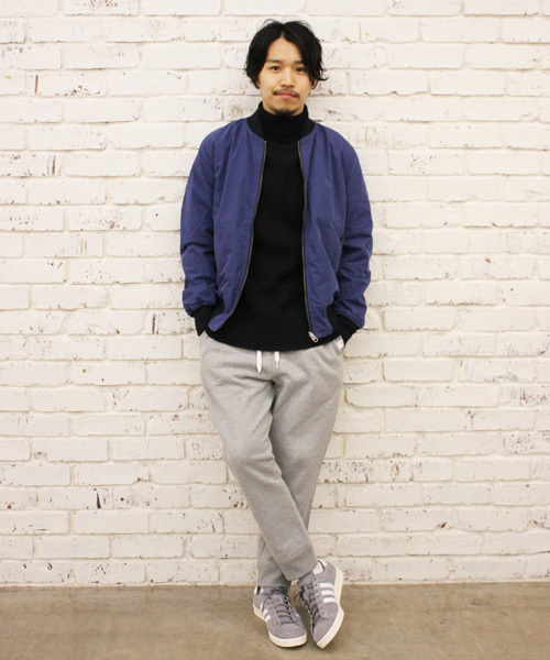 CIAOPANIC(チャオパニック)の「【Ciaopanic】C/NウェザーリバーシブルMA-1(ブルゾン・メンズ・ブラック/オリーブ/ブルー/ネイビー・LARGE/MEDIUM)」の8枚目の写真