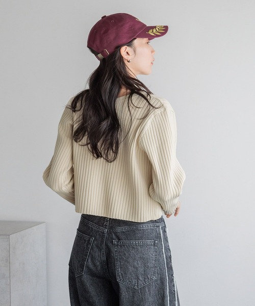 LOWRYS FARM（ローリーズファーム）の「ダブルジップクロップド