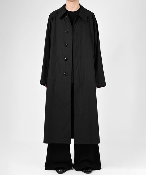 LAD MUSICIAN(ラッドミュージシャン)の「SOUTIEN COLLAR COAT(ステンカラーコート・メンズ・ブラック・42/44/46)」の2枚目の写真