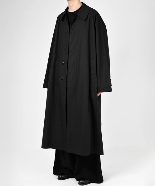 LAD MUSICIAN(ラッドミュージシャン)の「SOUTIEN COLLAR COAT(ステンカラーコート・メンズ・ブラック・42/44/46)」の3枚目の写真