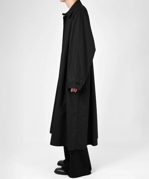 LAD MUSICIAN(ラッドミュージシャン)の「SOUTIEN COLLAR COAT(ステンカラーコート・メンズ・ブラック・42/44/46)」の4枚目の写真