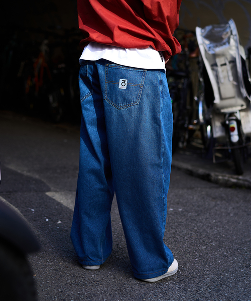セール】【360 / three sixty】OG Baggy Fit 5 Pocket Denim（デニム