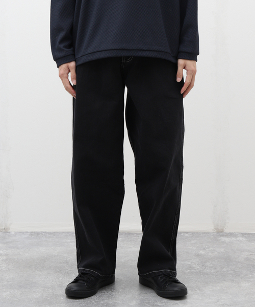 417 EDIFICE（フォーワンセブンエディフィス）の「【360 / three sixty】OG Baggy Fit 5 Pocket Denim（デニムパンツ・メンズ・ブルー/ブラック・32）」の21枚目の写真