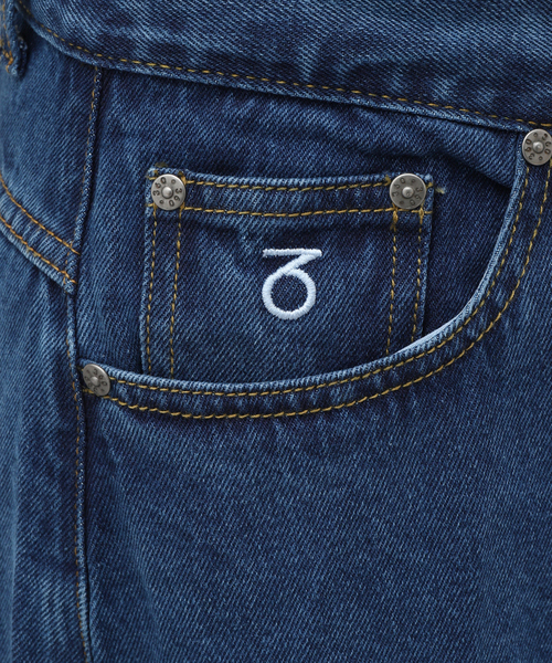 417 EDIFICE（フォーワンセブンエディフィス）の「【360 / three sixty】OG Baggy Fit 5 Pocket Denim（デニムパンツ・メンズ・ブルー/ブラック・32）」の9枚目の写真