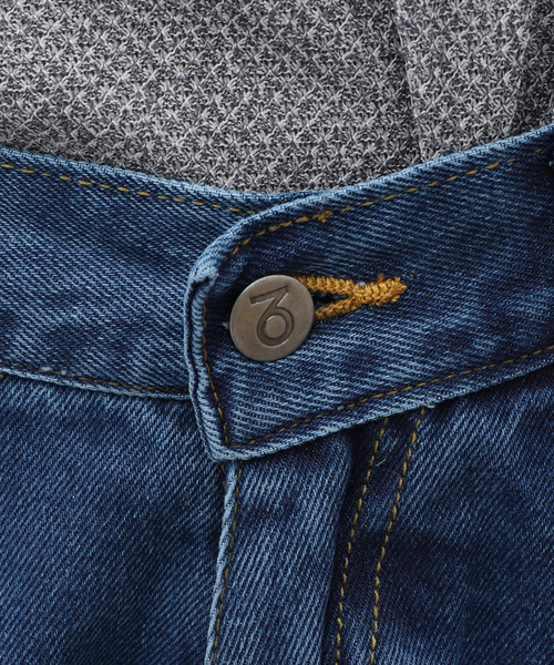 417 EDIFICE（フォーワンセブンエディフィス）の「【360 / three sixty】OG Baggy Fit 5 Pocket Denim（デニムパンツ・メンズ・ブルー/ブラック・32）」の10枚目の写真