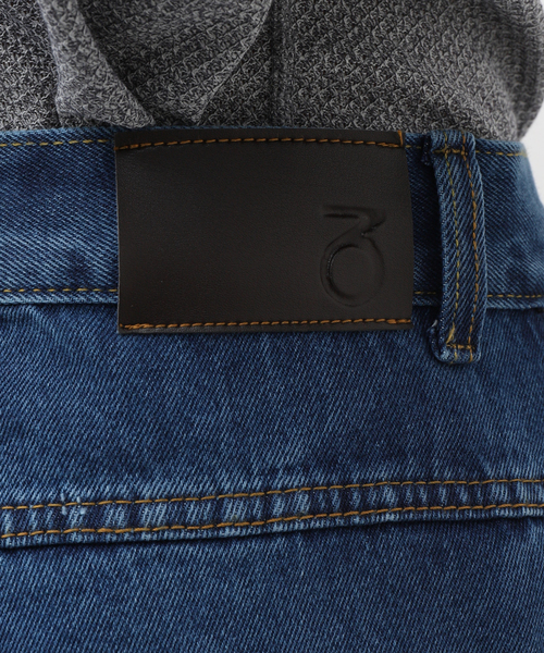 417 EDIFICE（フォーワンセブンエディフィス）の「【360 / three sixty】OG Baggy Fit 5 Pocket Denim（デニムパンツ・メンズ・ブルー/ブラック・32）」の3枚目の写真