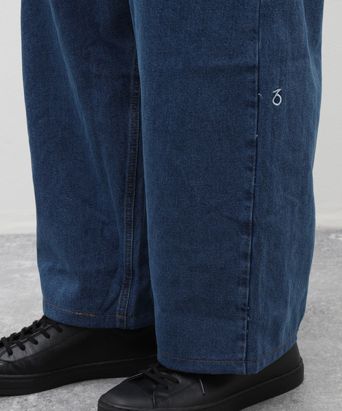 417 EDIFICE（フォーワンセブンエディフィス）の「【360 / three sixty】OG Baggy Fit 5 Pocket Denim（デニムパンツ・メンズ・ブルー/ブラック・32）」の4枚目の写真