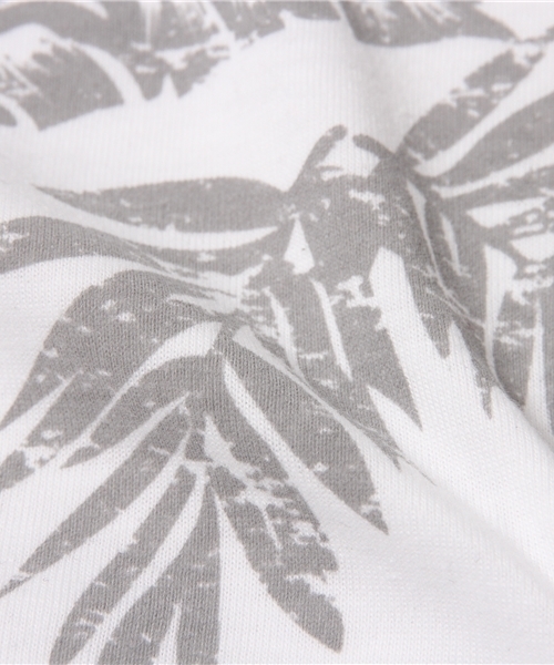 VENCEEXCHANGE（ヴァンスエクスチェンジ）の「花柄グラデーションTシャツ  （Tシャツ/カットソー・メンズ・オフホワイト/ダークグリーン/ブラック・MEDIUM/SMALL/LARGE）」の4枚目の写真