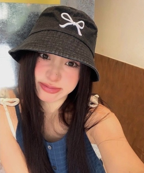 セール】リボン刺繍バケットハット（ハット）｜LADY LIKE（レディ
