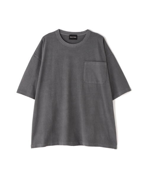 DANKE SCHON(ダンケシェーン)の「【WEB&DEPOT限定】DankeSchon/活性染SPIRAL S/S Tee(Tシャツ/カットソー・メンズ・ブラック/ベージュ・L/M)」の10枚目の写真