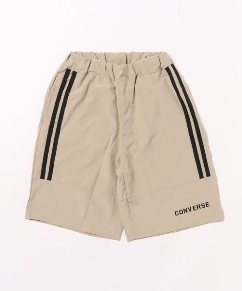 CONVERSE（コンバース）の「【CONVERSE】サイドラインショートパンツ/ハーフパンツ/短パン/半ズボン/ボトムス/ズボン/コンバース キッズ（その他パンツ・キッズ・カーキ/ブラック/グレイッシュベージュ・140cm/150cm/160cm）」の3枚目の写真