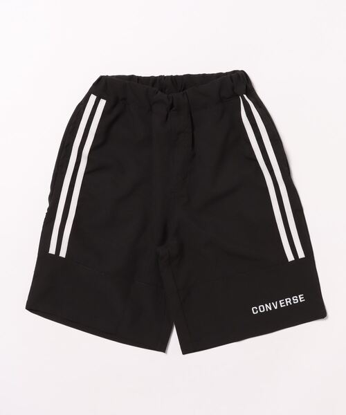 CONVERSE（コンバース）の「【CONVERSE】サイドラインショートパンツ/ハーフパンツ/短パン/半ズボン/ボトムス/ズボン/コンバース キッズ（その他パンツ・キッズ・カーキ/ブラック/グレイッシュベージュ・140cm/150cm/160cm）」の2枚目の写真