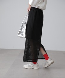 FREE'S MART | ◆[低身長サイズ/Sシリーズ]レイヤードメッシュナロースカート(スカート)