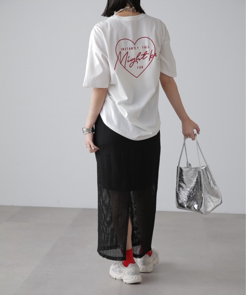 FREE'S MART（フリーズマート）の「◆【3サイズ展開XS-M】レイヤードメッシュナロースカート【低身長サイズ有】（スカート・レディース・ホワイト/ブラック・X-SMALL/SMALL/MEDIUM）」の17枚目の写真