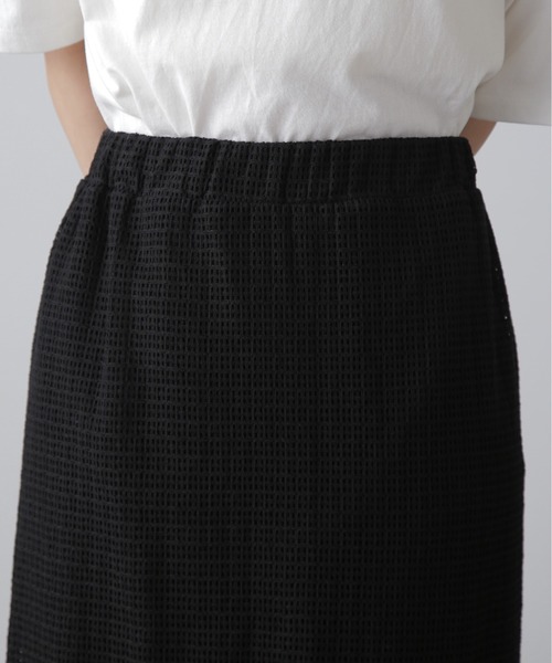 FREE'S MART（フリーズマート）の「◆【3サイズ展開XS-M】レイヤードメッシュナロースカート【低身長サイズ有】（スカート・レディース・ホワイト/ブラック・X-SMALL/SMALL/MEDIUM）」の18枚目の写真