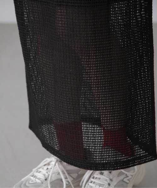 FREE'S MART（フリーズマート）の「◆【3サイズ展開XS-M】レイヤードメッシュナロースカート【低身長サイズ有】（スカート・レディース・ホワイト/ブラック・X-SMALL/SMALL/MEDIUM）」の19枚目の写真