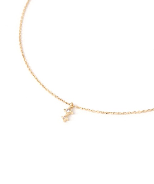 LAKOLE（ラコレ）の「2連モチーフネックレス / 109831（ネックレス・レディース・その他1/その他2・FREE）」の2枚目の写真