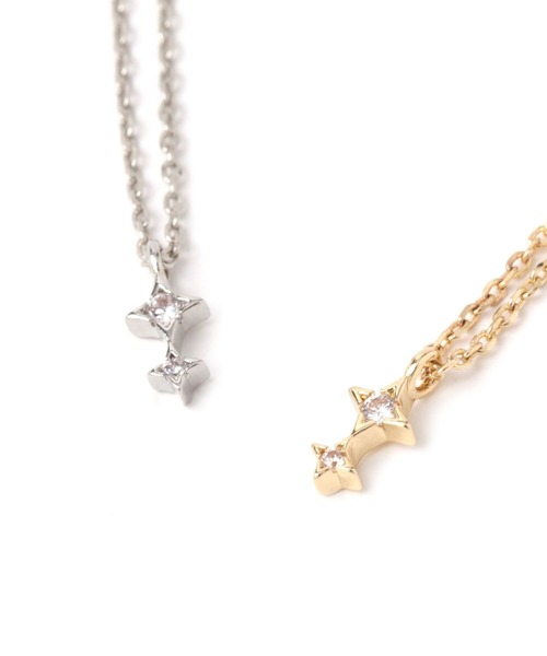 LAKOLE（ラコレ）の「2連モチーフネックレス / 109831（ネックレス・レディース・その他1/その他2・FREE）」の5枚目の写真