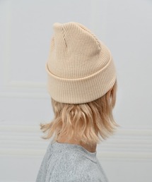 Yoli ヨリ ニット帽 2024AW Knit cap キャメル Yoli ヨリ ニット帽 2024AW Knit cap キャメル