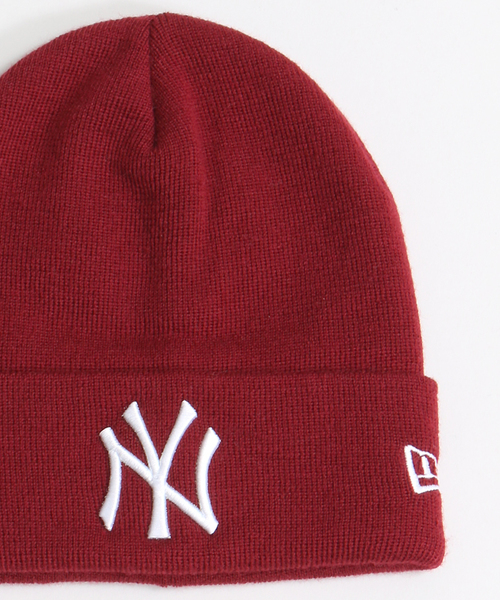 NEW ERA（ニューエラ）の「WEGO/NEW ERAベーシックカフニット（ニットキャップ/ビーニー・メンズ・ホワイト/ブラック/杢グレー/ダークグリーン/ワイン/その他1・FREE）」の5枚目の写真