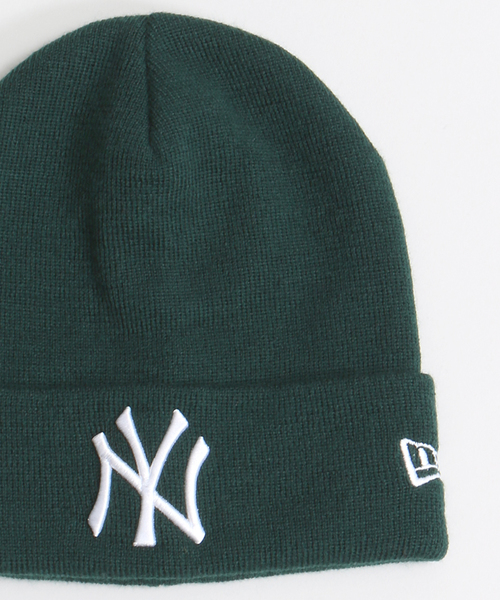 NEW ERA（ニューエラ）の「WEGO/NEW ERAベーシックカフニット（ニットキャップ/ビーニー・メンズ・ホワイト/ブラック/杢グレー/ダークグリーン/ワイン/その他1・FREE）」の4枚目の写真