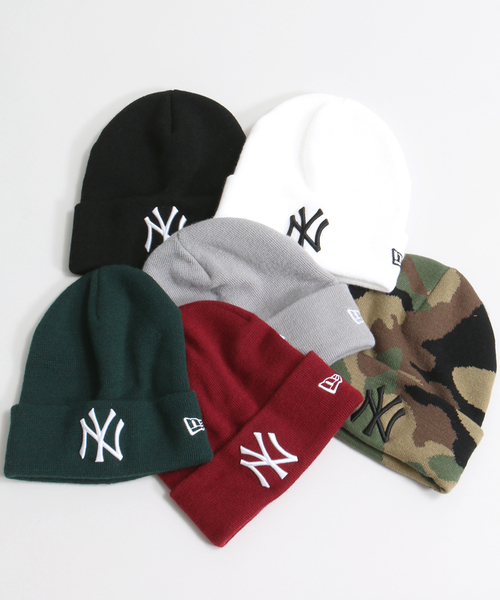 NEW ERA（ニューエラ）の「WEGO/NEW ERAベーシックカフニット（ニットキャップ/ビーニー・メンズ・ホワイト/ブラック/杢グレー/ダークグリーン/ワイン/その他1・FREE）」の7枚目の写真