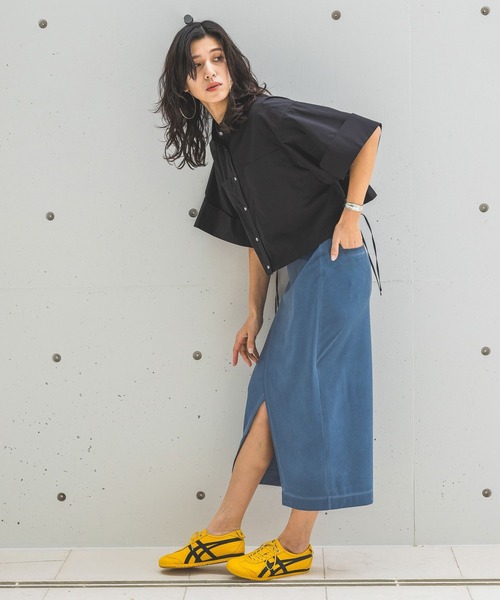 【セール】【HEREIAM】撥水／ドロストヘムシャツ（シャツ/ブラウス）｜HEREIAM（ヘレイアム）