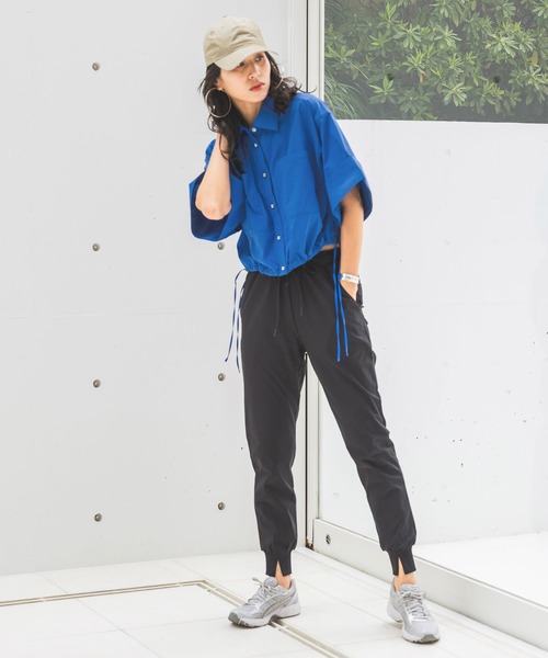 【セール】【HEREIAM】撥水／ドロストヘムシャツ（シャツ/ブラウス）｜HEREIAM（ヘレイアム）