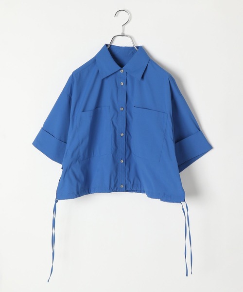 【セール】【HEREIAM】撥水／ドロストヘムシャツ（シャツ/ブラウス）｜HEREIAM（ヘレイアム）